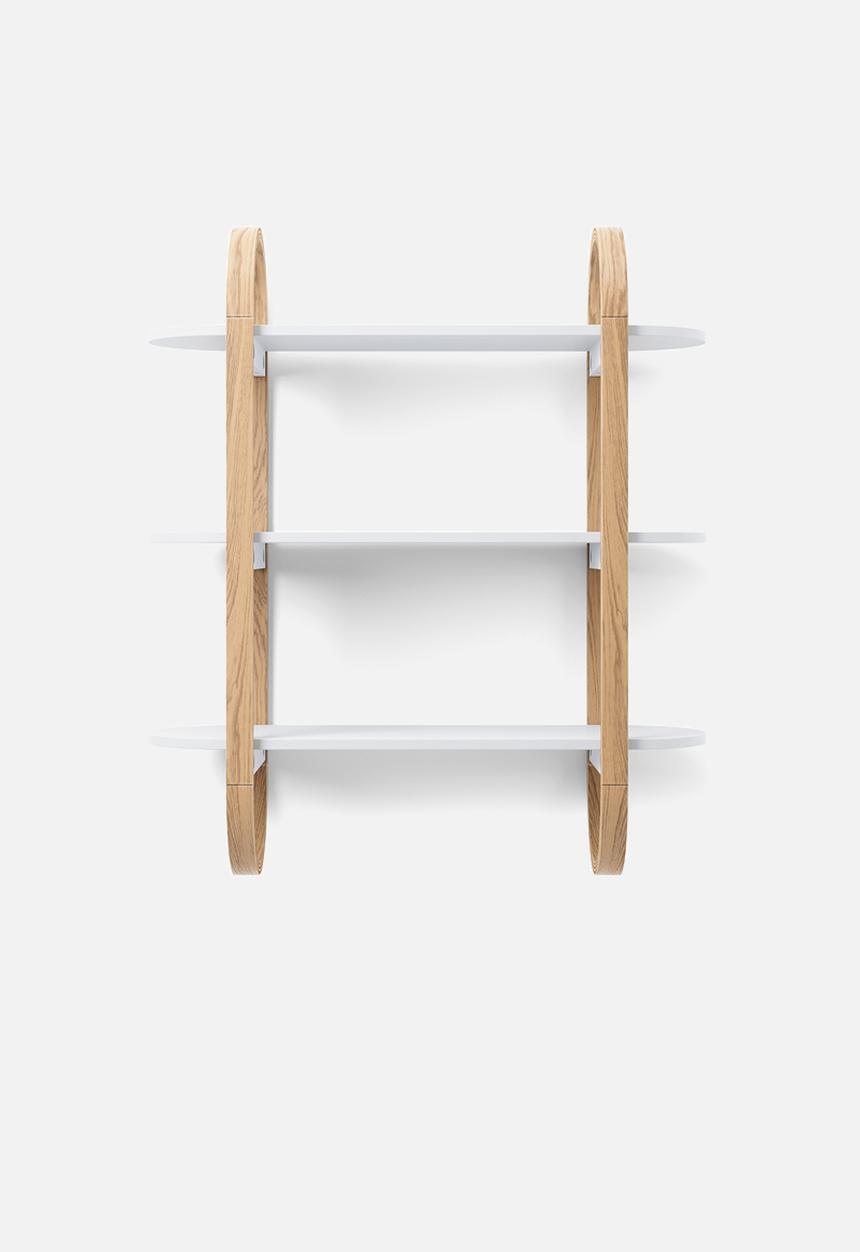 Umbra - Bellwood wall shelf - white & natural