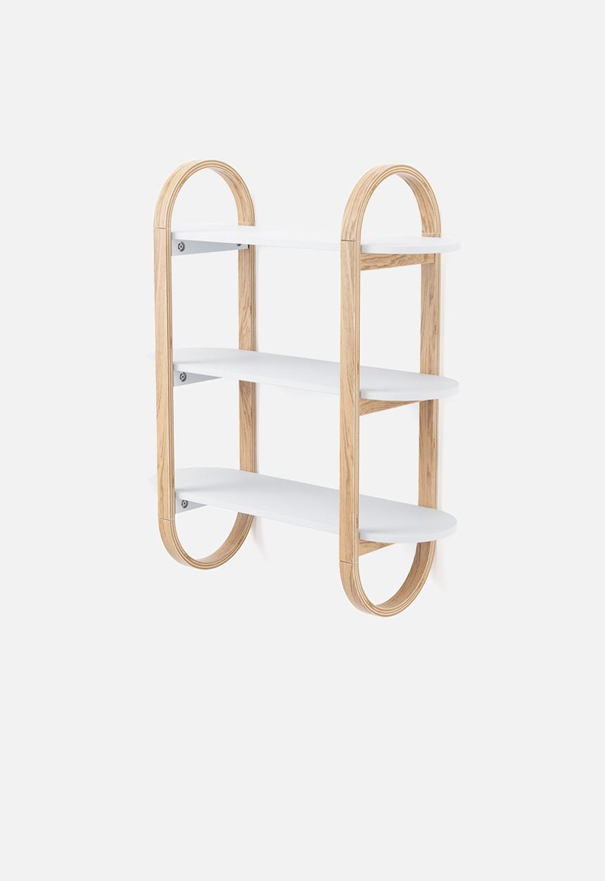 Umbra - Bellwood wall shelf - white & natural