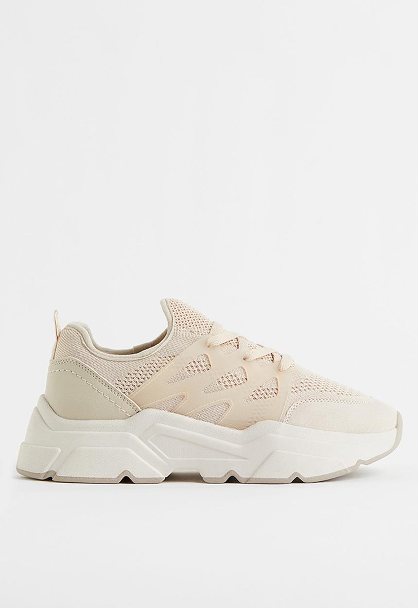 H&M - Chunky trainers - light beige