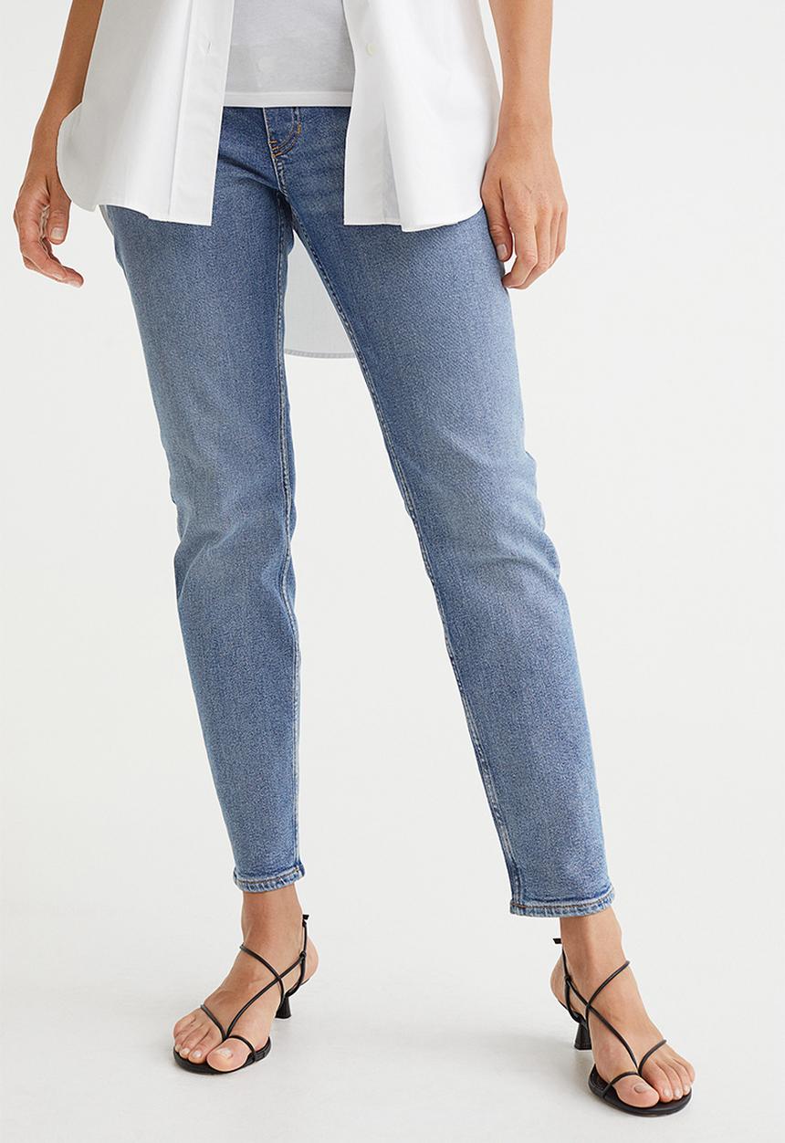 H&M - Mama skinny jeans - denim blue