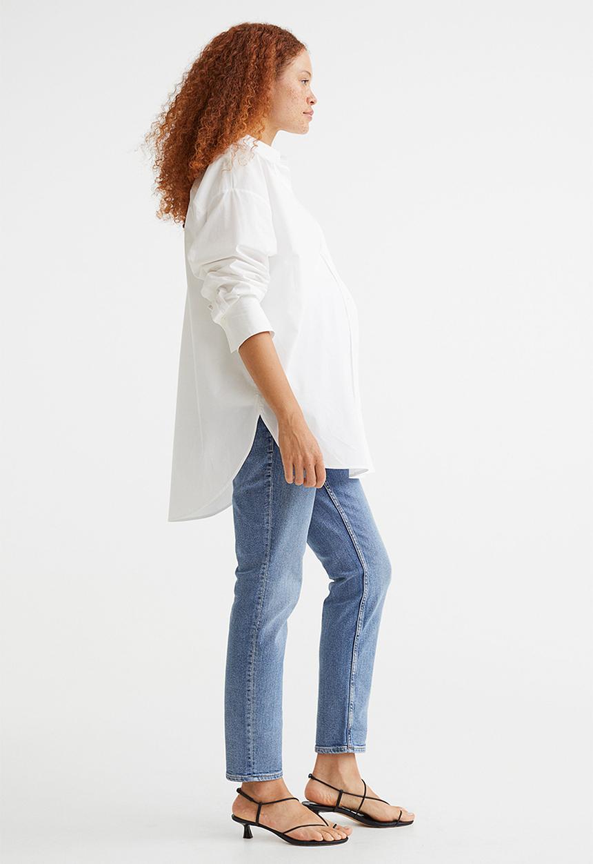 H&M - Mama skinny jeans - denim blue