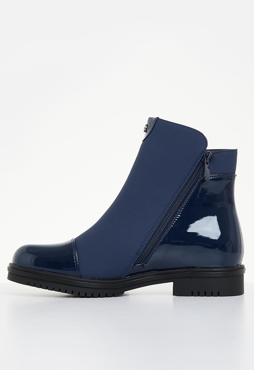 Miss Black - Radar 1 ankle boot - navy