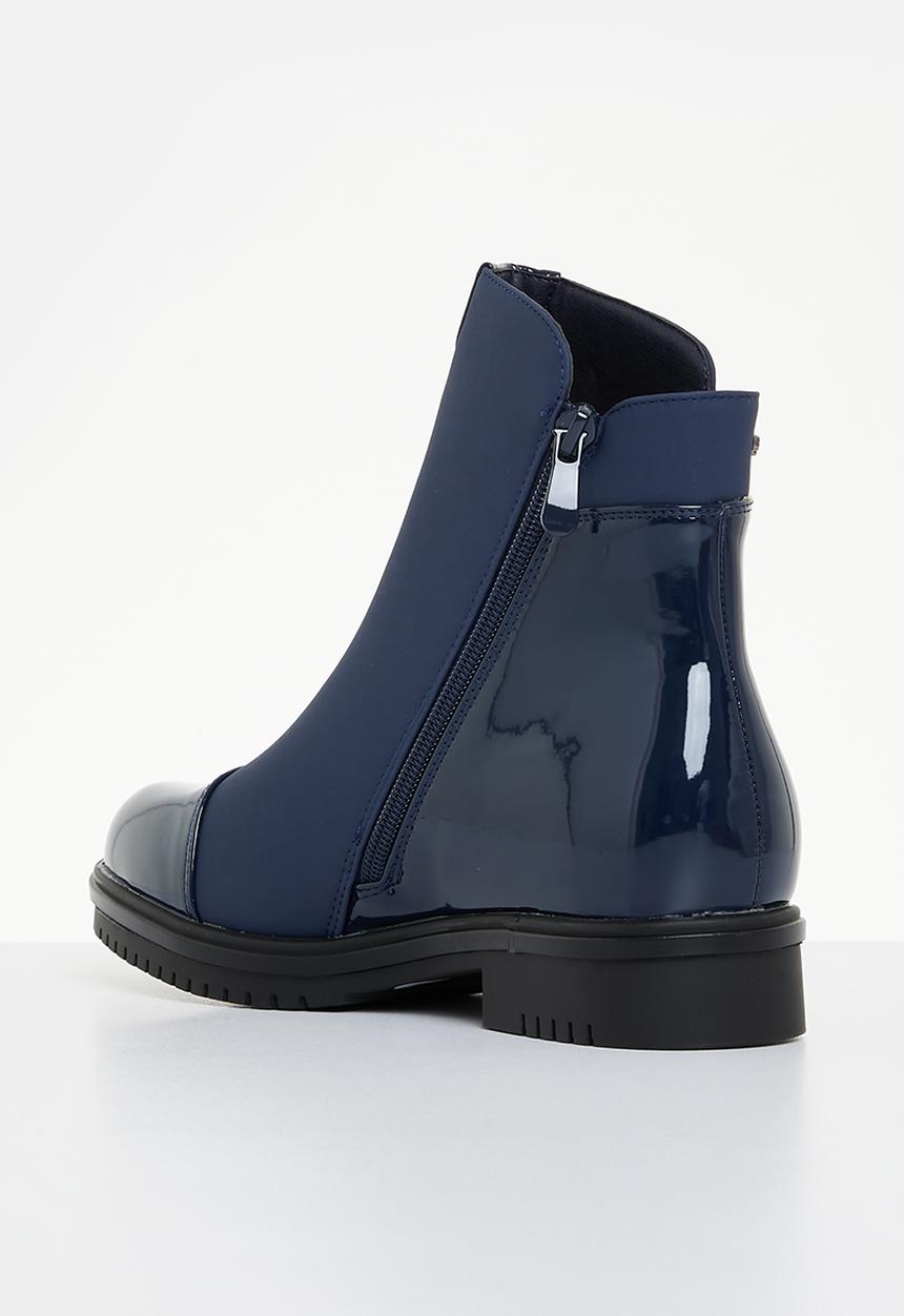 Miss Black - Radar 1 ankle boot - navy
