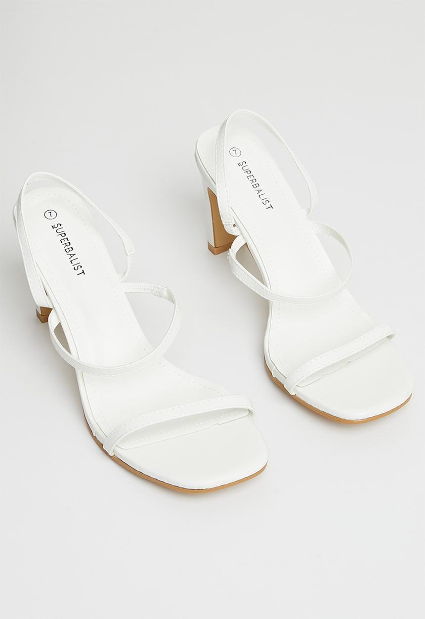 Superbalist - Rosalia slingback heel - white