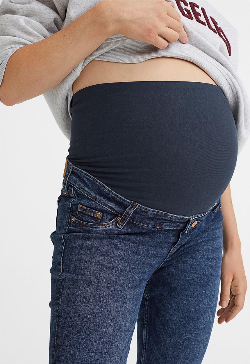 H&M - Mama skinny jeans - dark denim blue