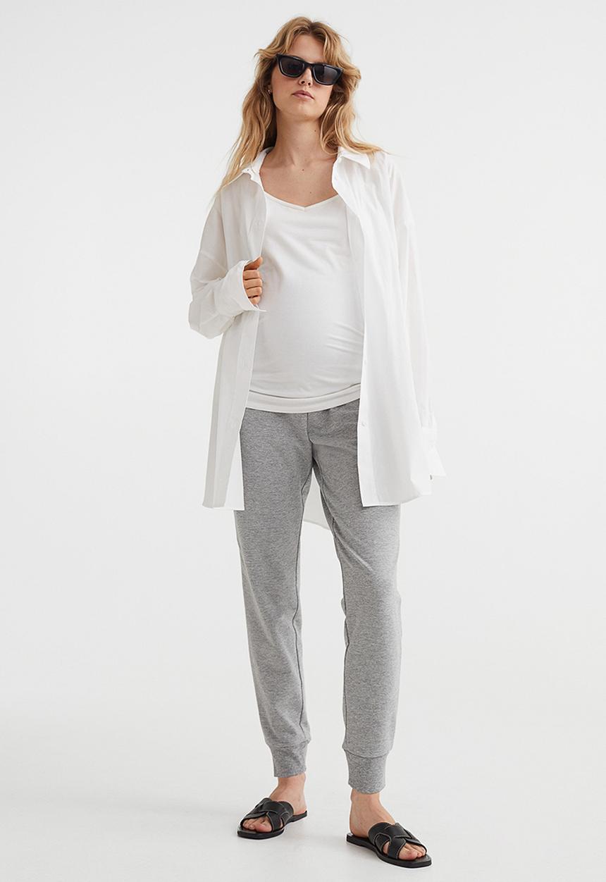 H&M - Mama joggers - grey marl