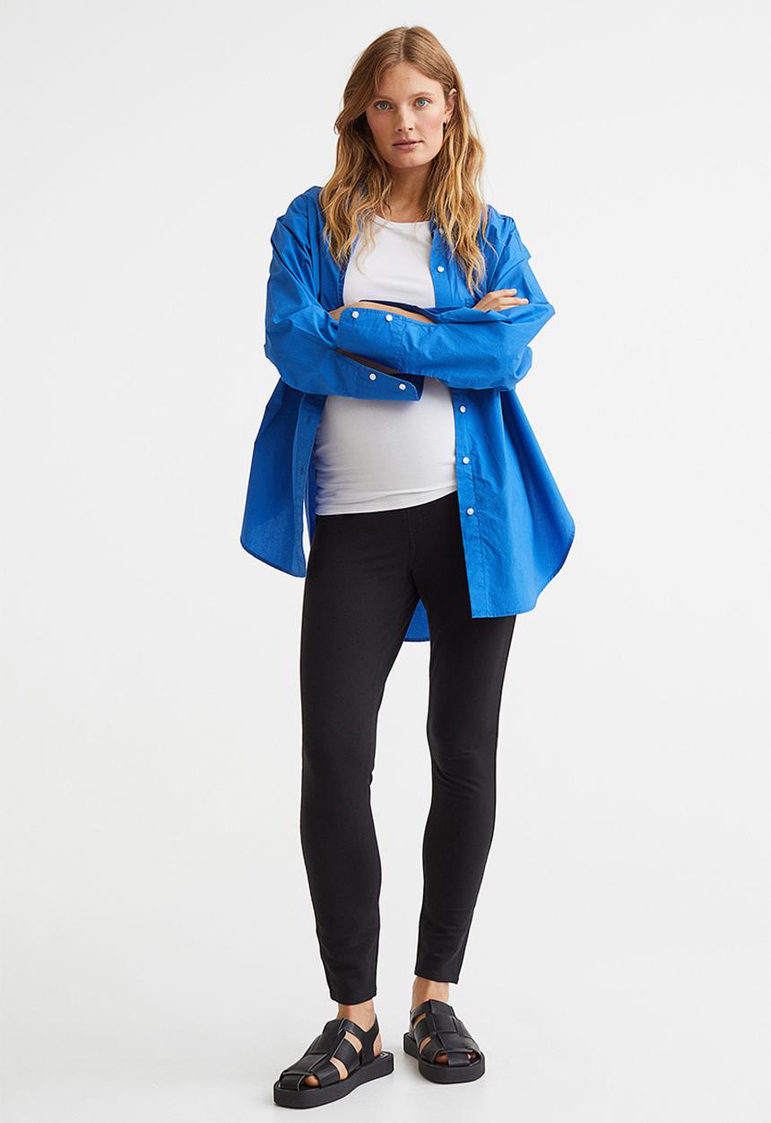 H&M - Mama treggings - black