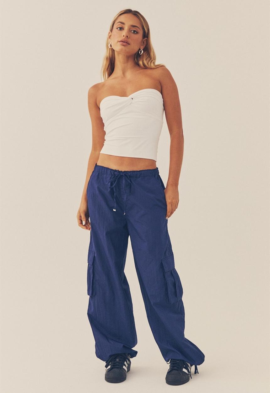Supré  - Luxe twist tube top - white