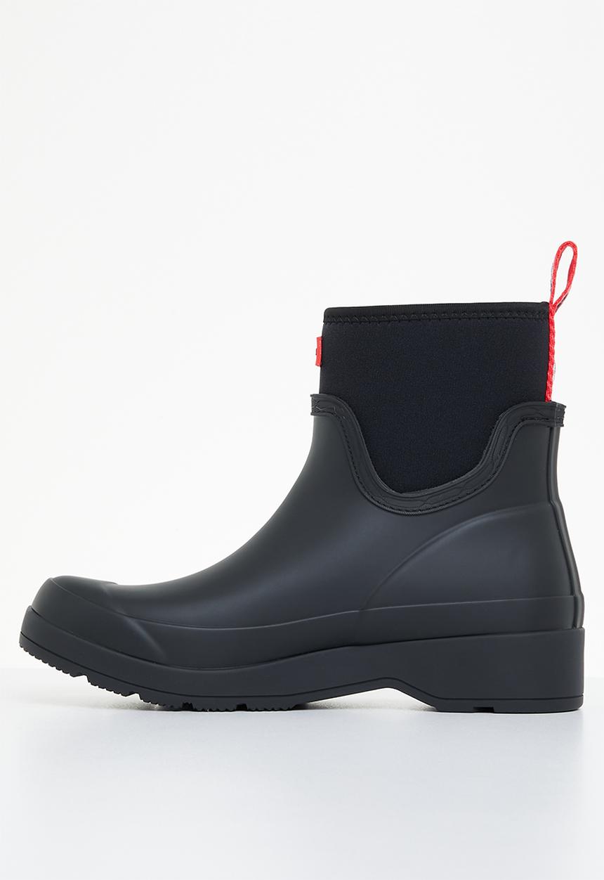 Hunter - Play neoprene boot short - black