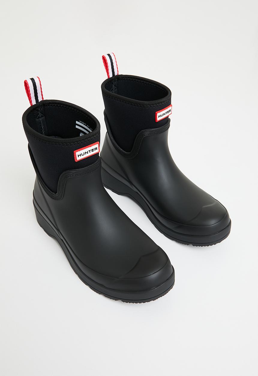 Hunter - Play neoprene boot short - black
