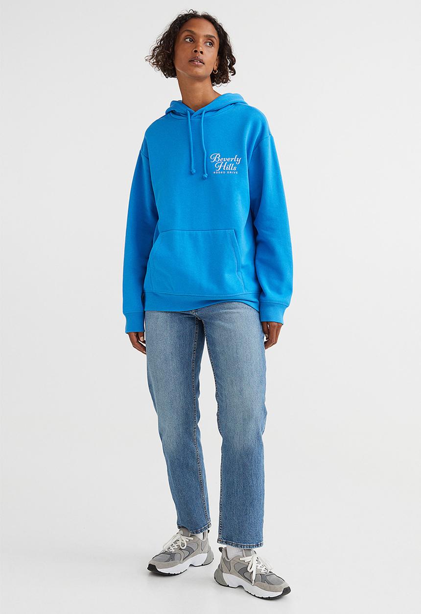 H&M - Hoodie - blue/beverly hills