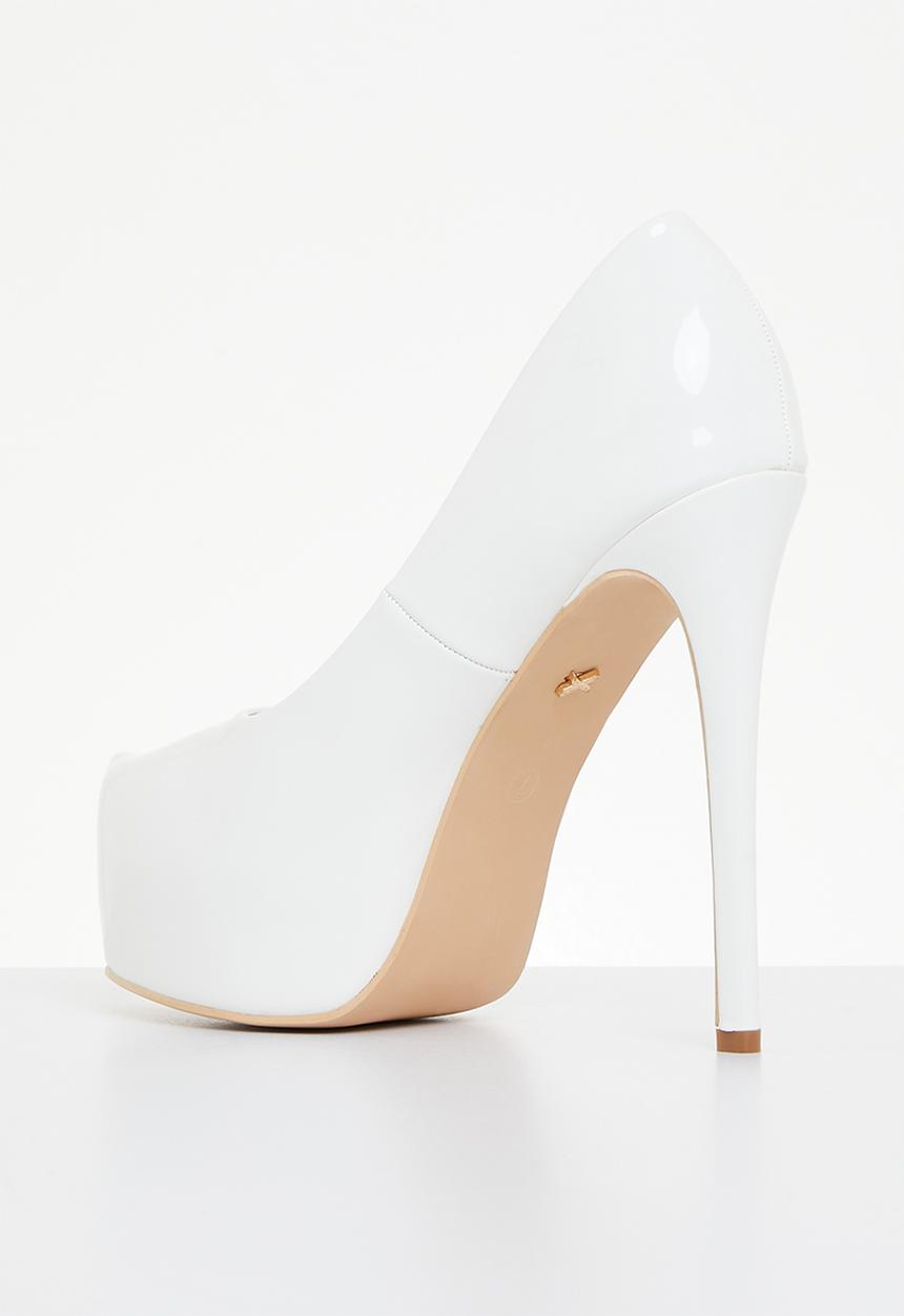 Rock & Co - Coco1 platform heel - white