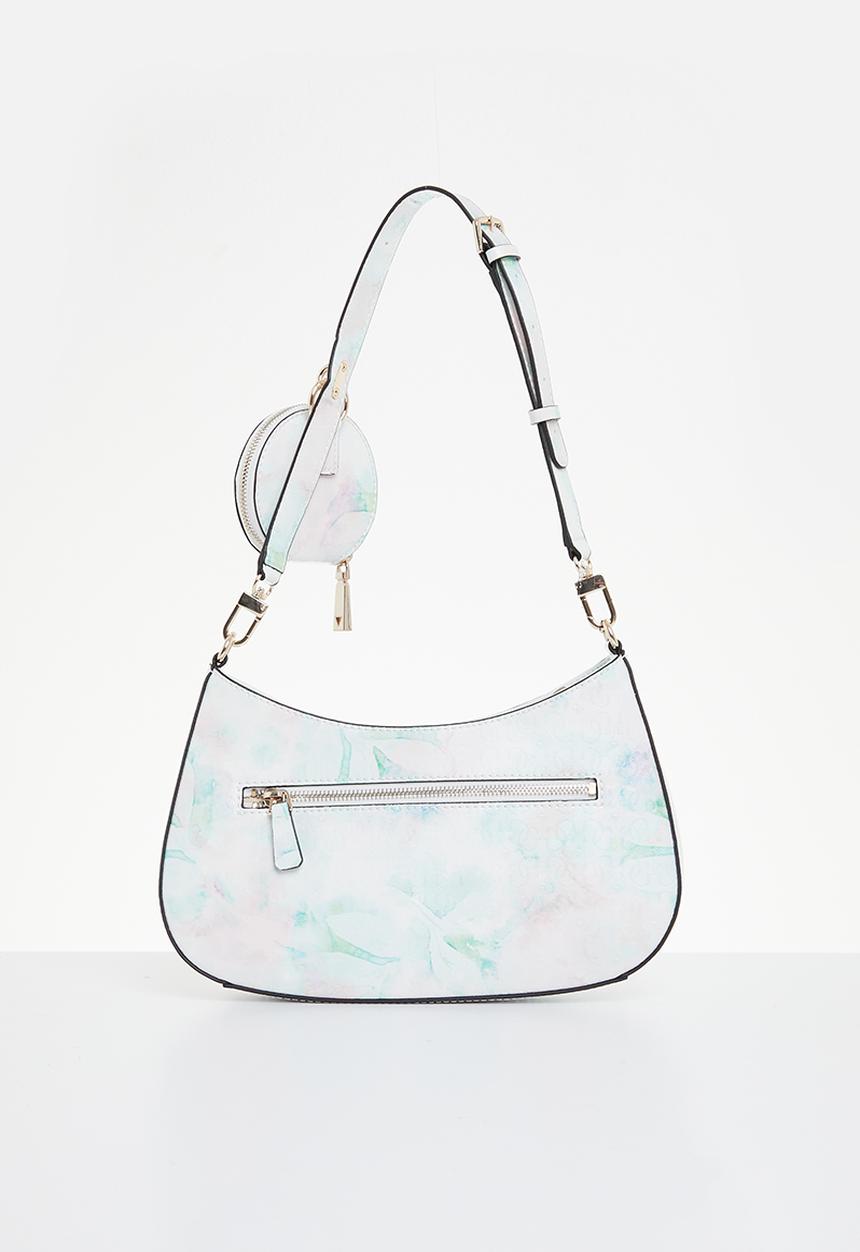 GUESS - Alexie top zip shoulder bag - multi 