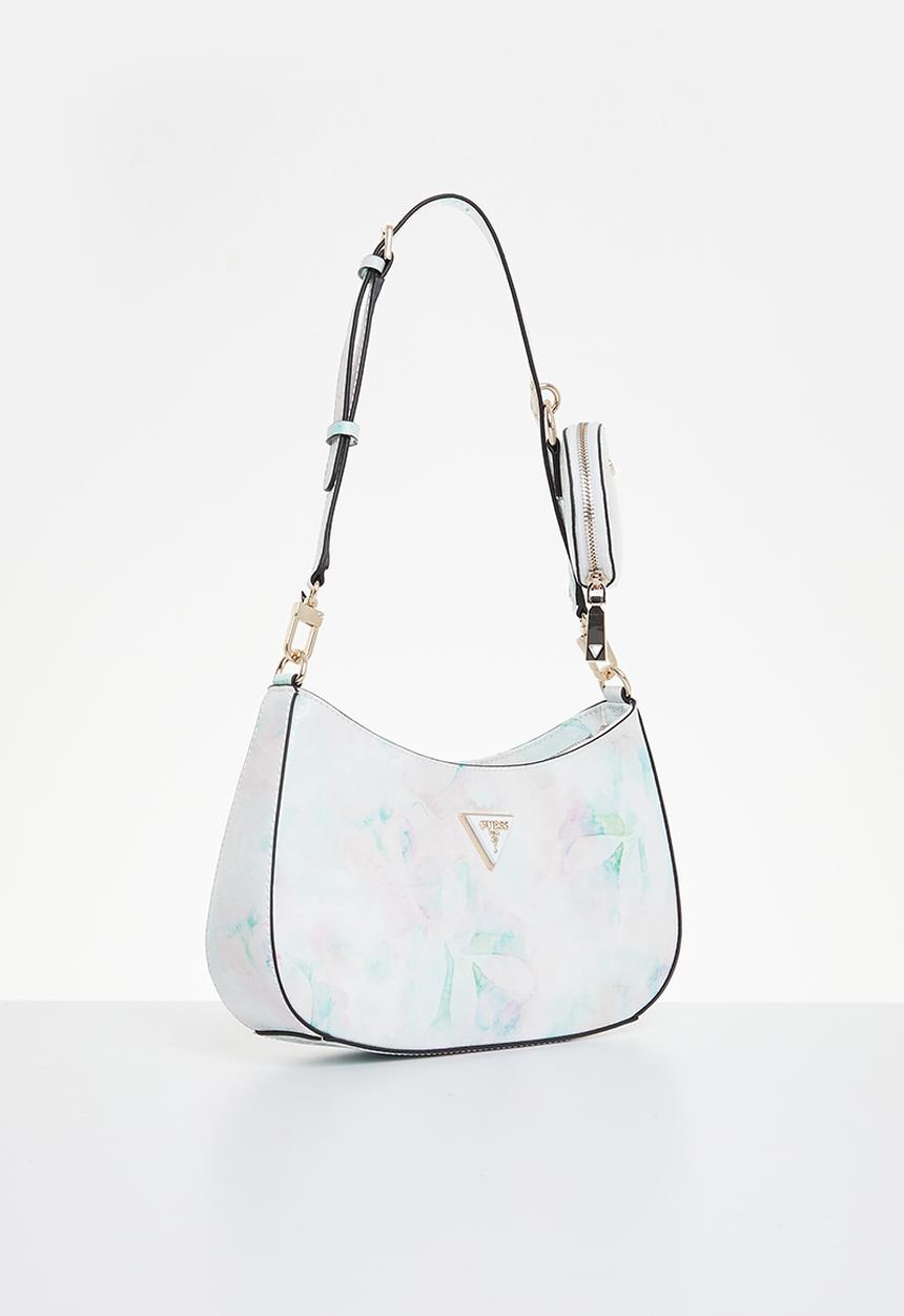 GUESS - Alexie top zip shoulder bag - multi 