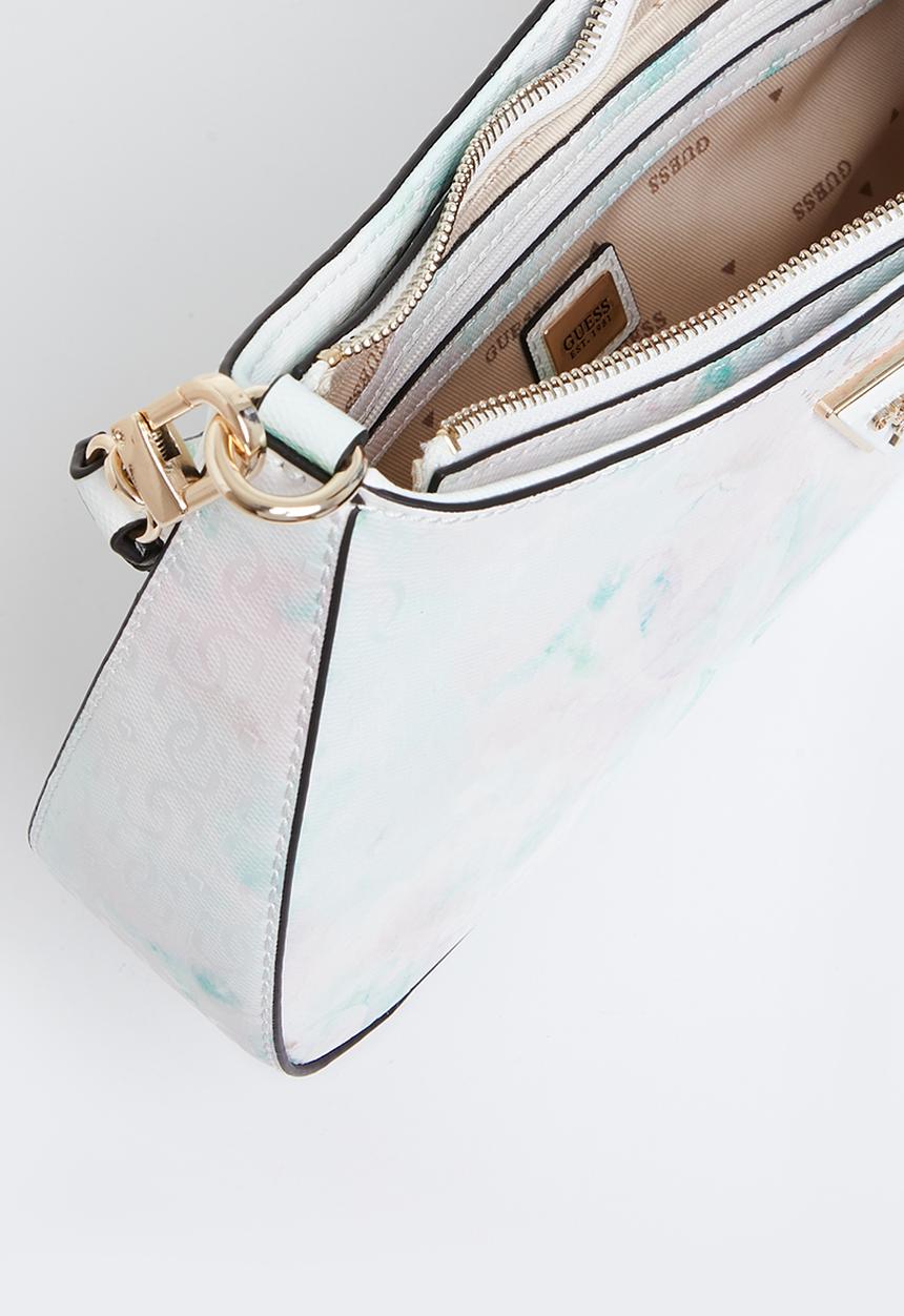 GUESS - Alexie top zip shoulder bag - multi 
