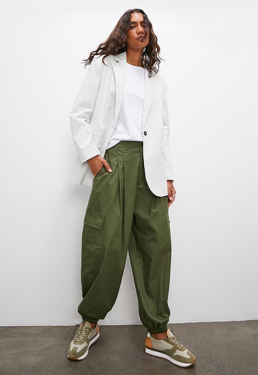 Superbalist - Barrel leg cargo - new olive