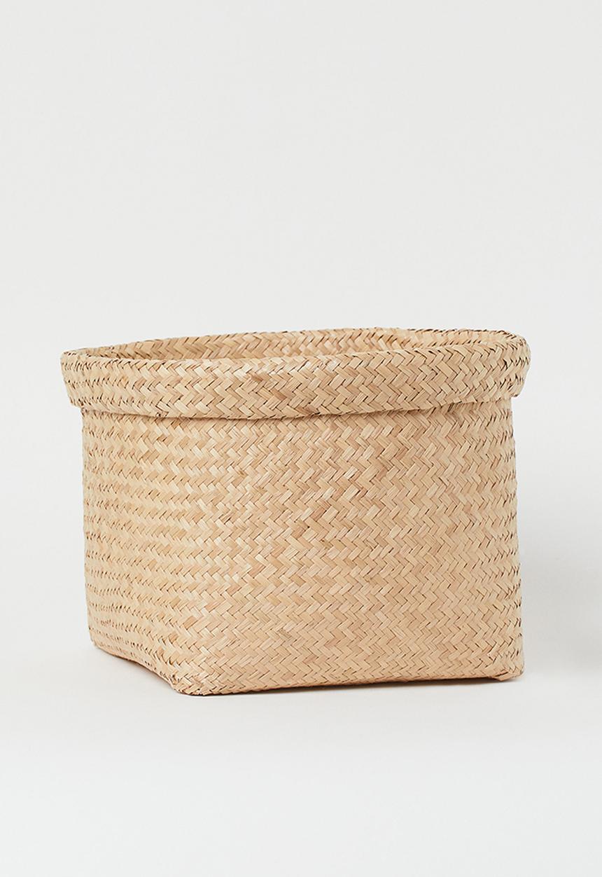 H&M - Seagrass storage basket - beige
