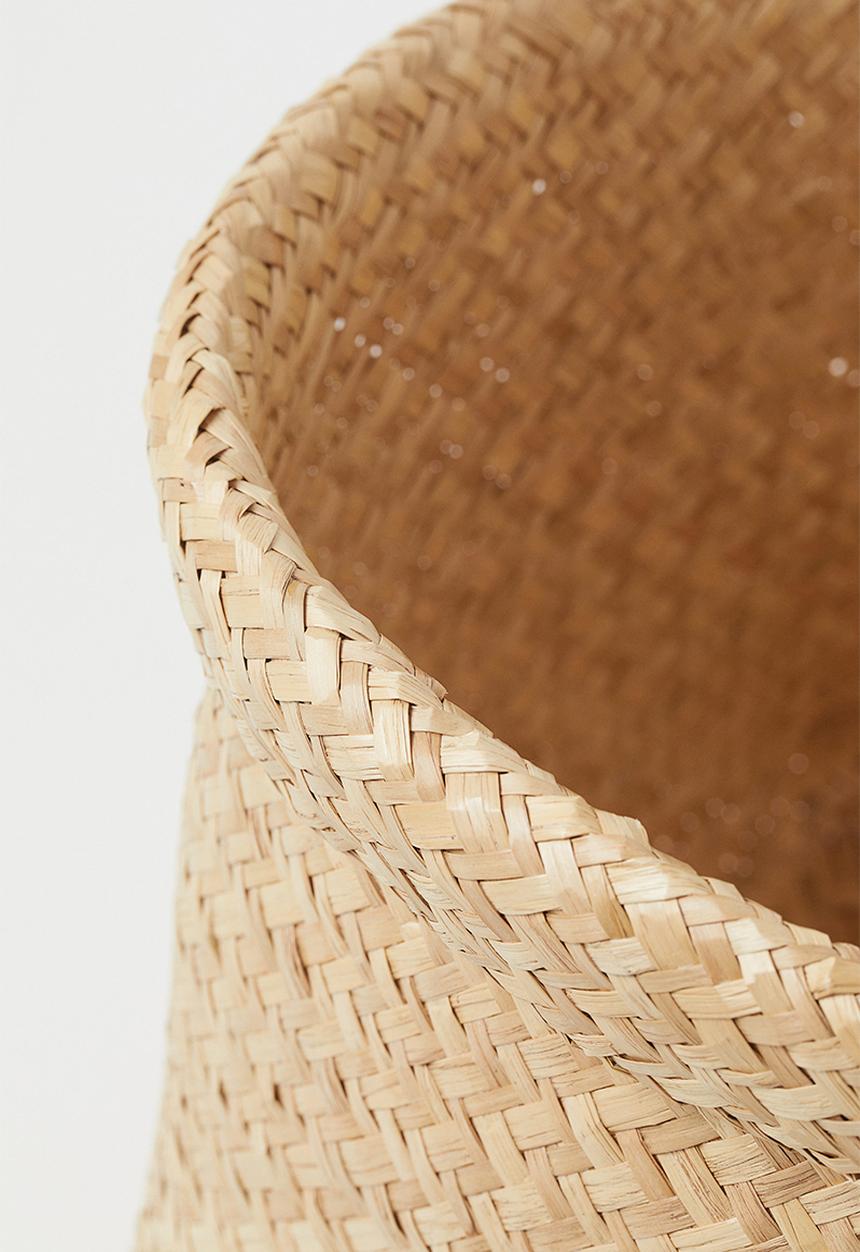 H&M - Seagrass storage basket - beige
