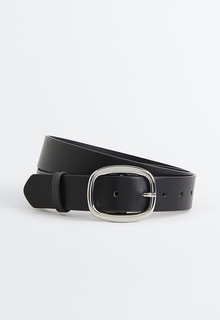 H&M - Belt - black/silver-coloured