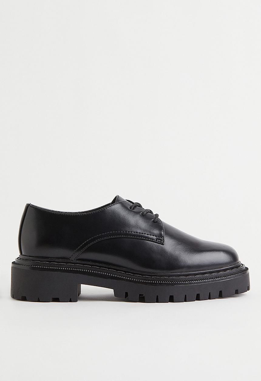 H&M - Chunky derby shoes - black