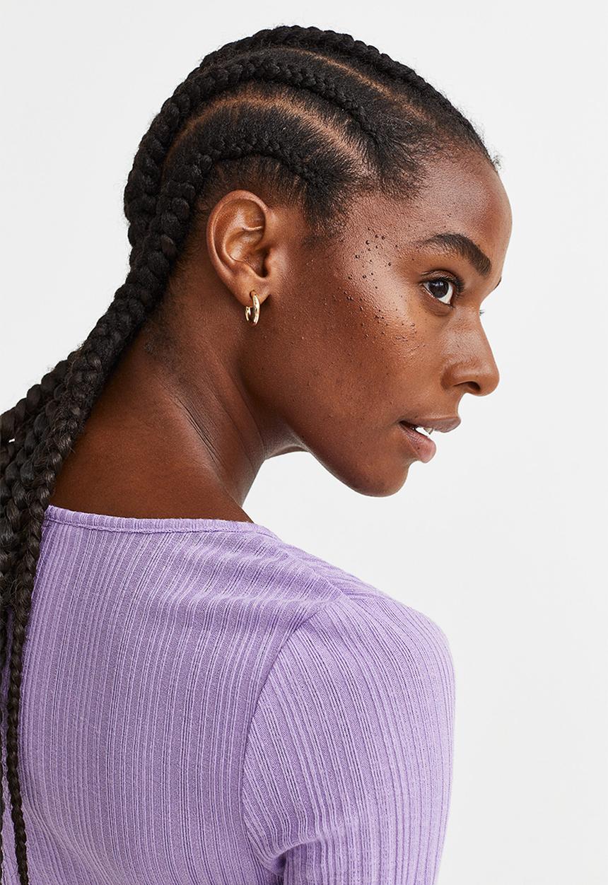 H&M - Short cardigan - light purple