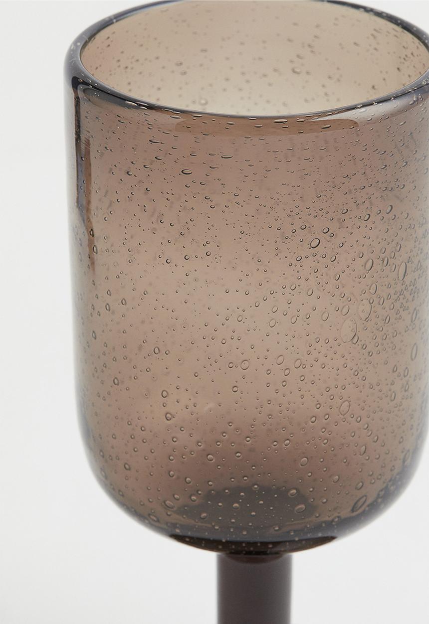 H&M - Wine glass - brown