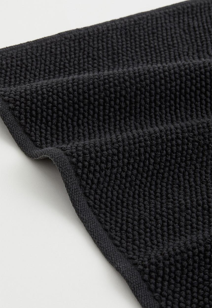 H&M - Cotton bath mat - black