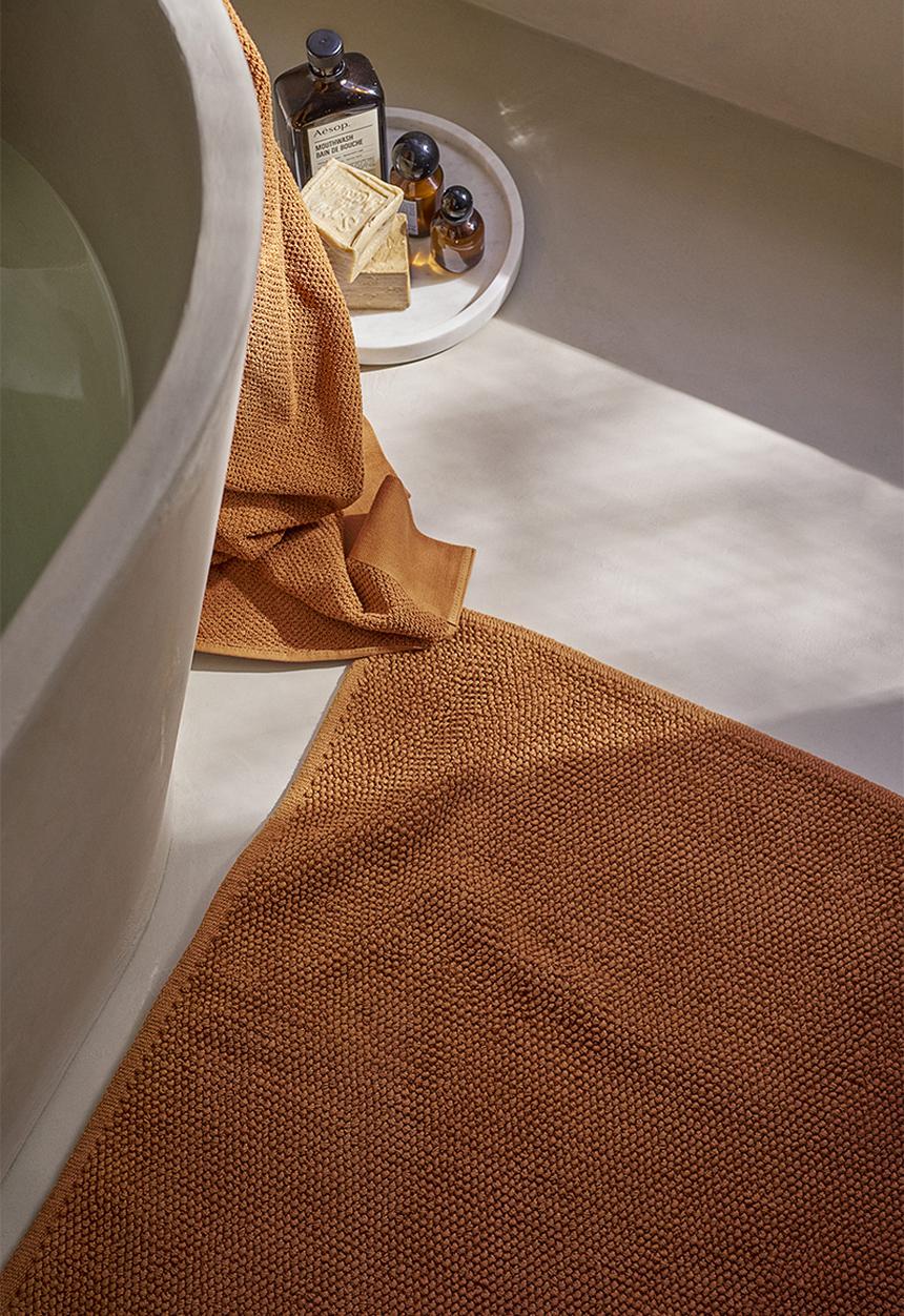 H&M - Cotton bath mat - brown