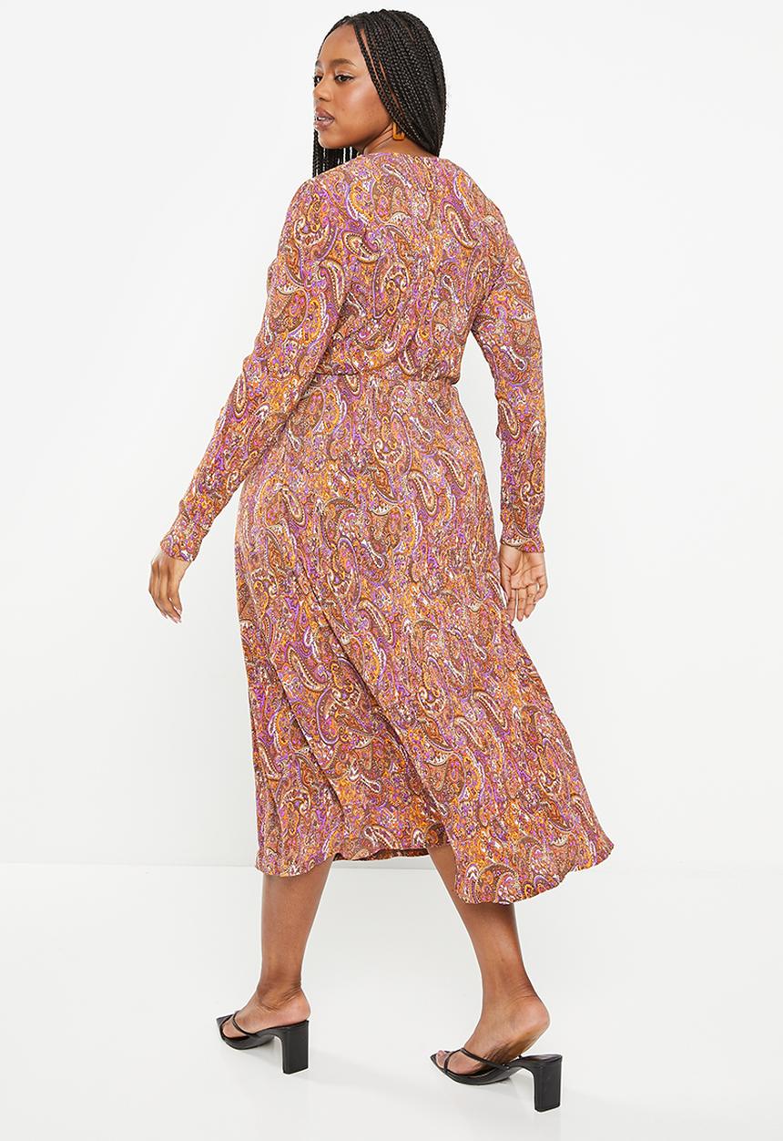 MANGO - Plus dress linus3 - orange