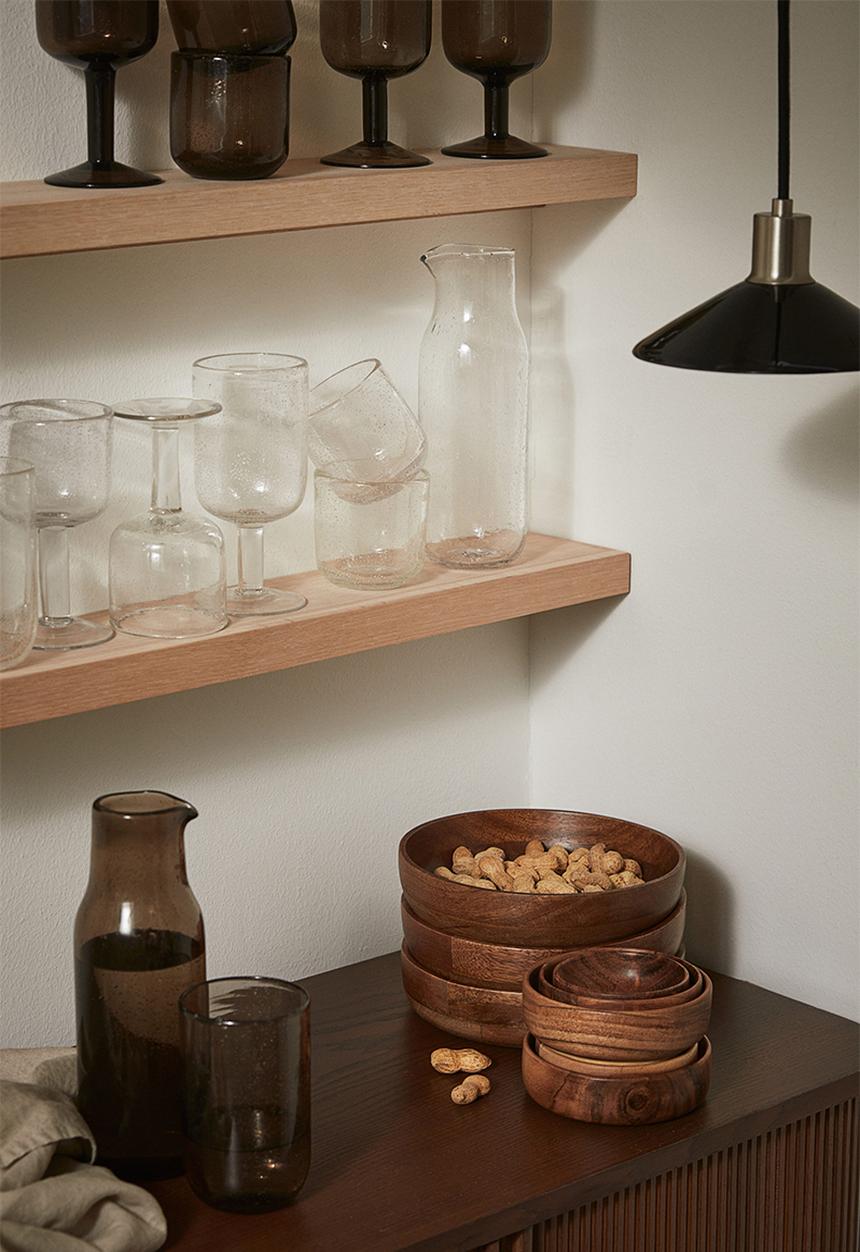 H&M - Wine glass - clear glass