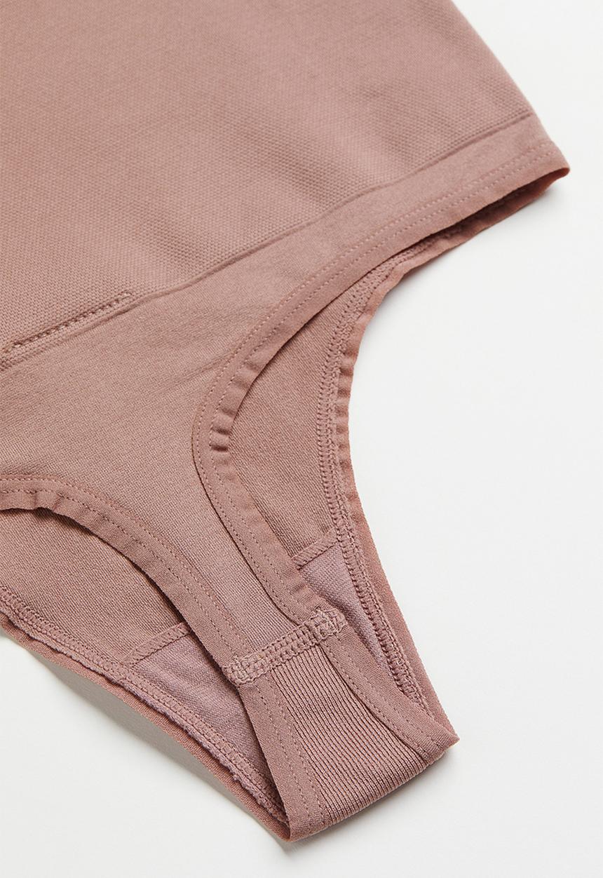 H&M - 2 Pack medium shaping thongs - old rose 