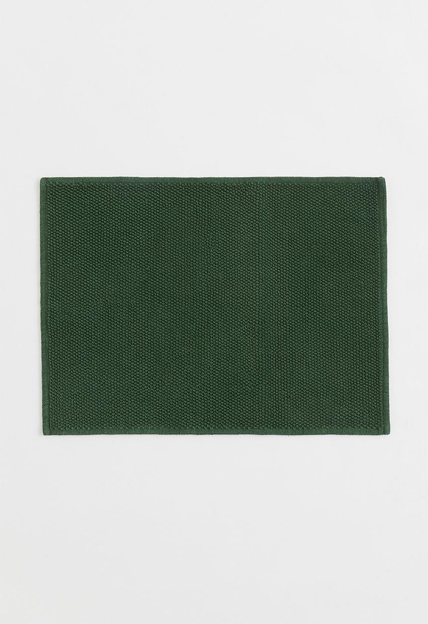 H&M - Cotton bath mat - green