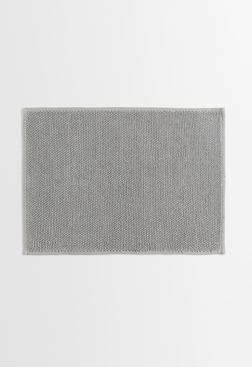 H&M - Cotton bath mat - grey
