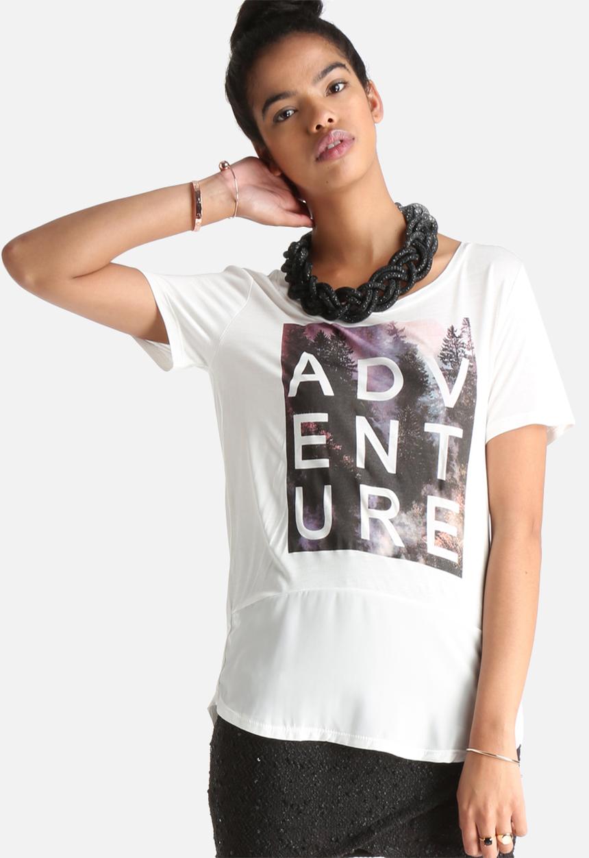 Vero Moda - Adventure Print Tee