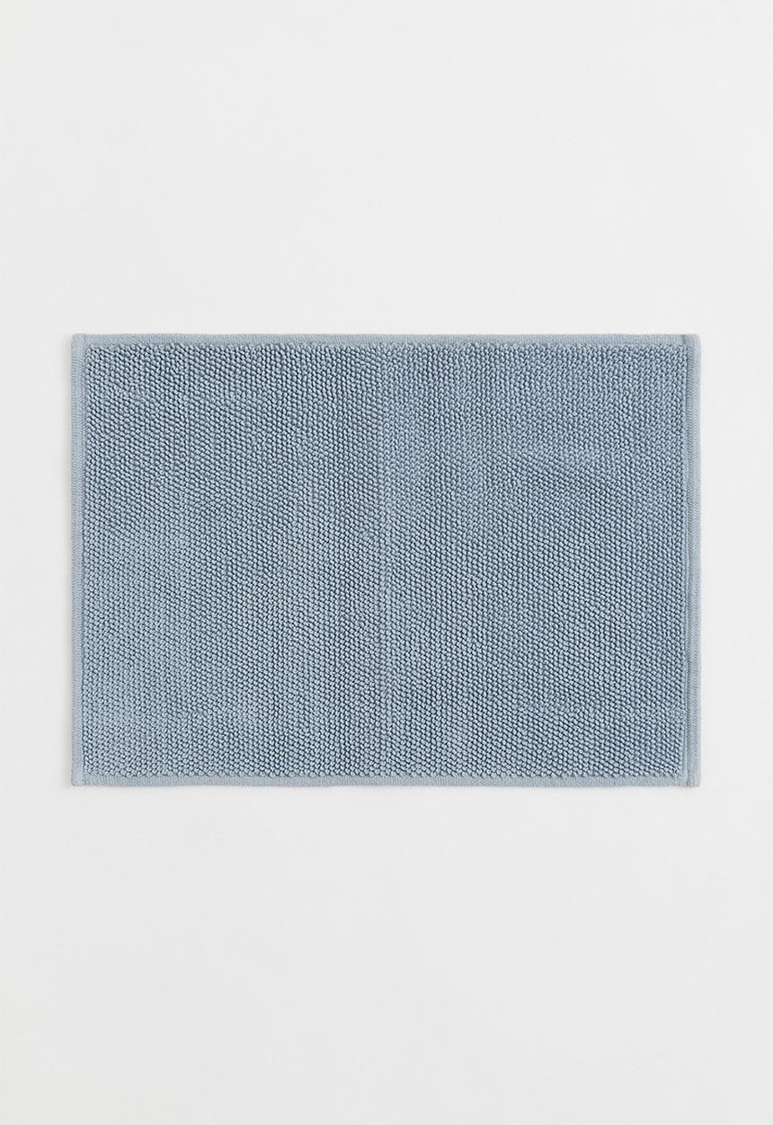 H&M - Cotton bath mat - blue