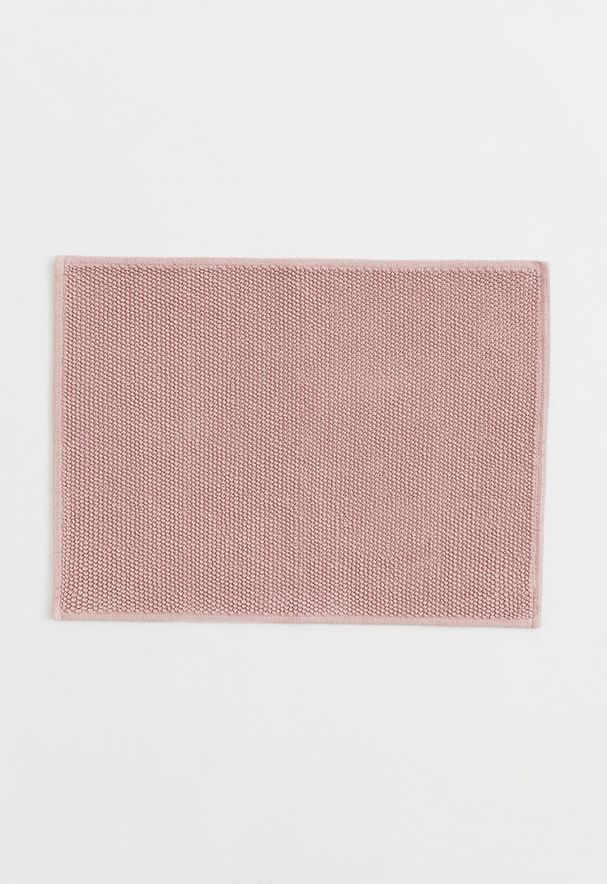 H&M - Cotton bath mat - pink
