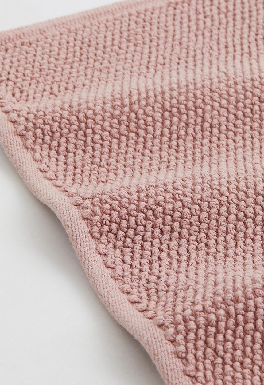H&M - Cotton bath mat - pink