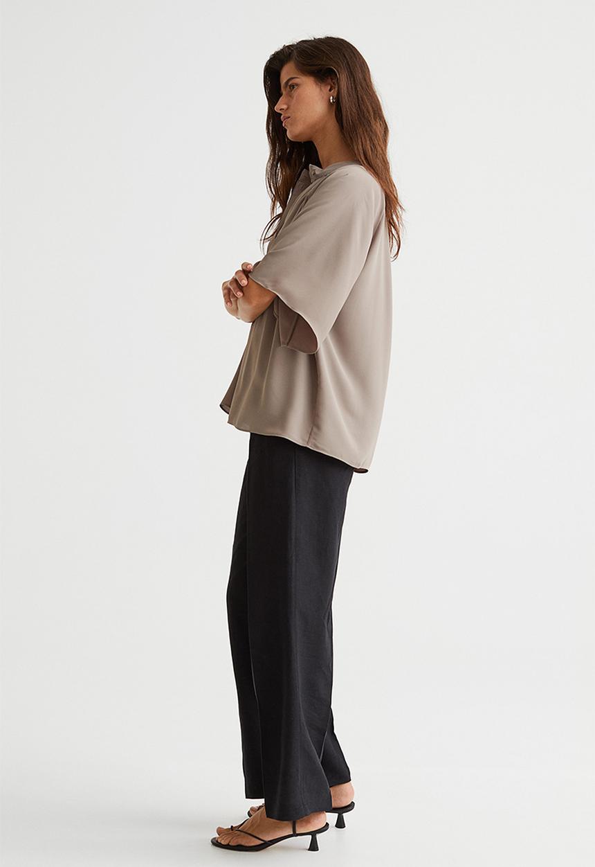 H&M - Chiffon blouse - greige