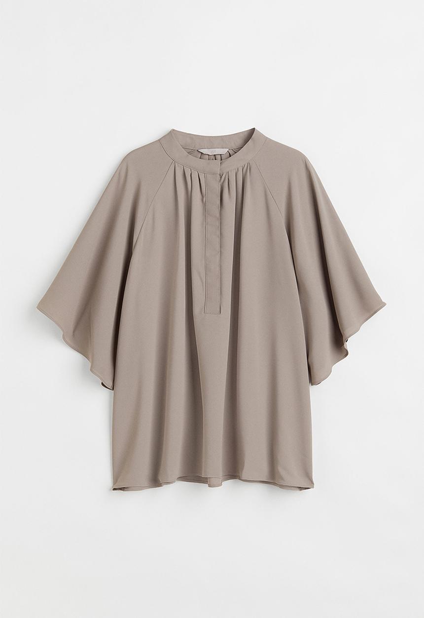 H&M - Chiffon blouse - greige