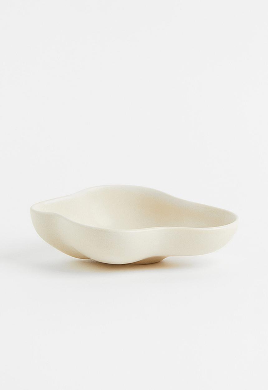 H&M - Small stoneware bowl - beige