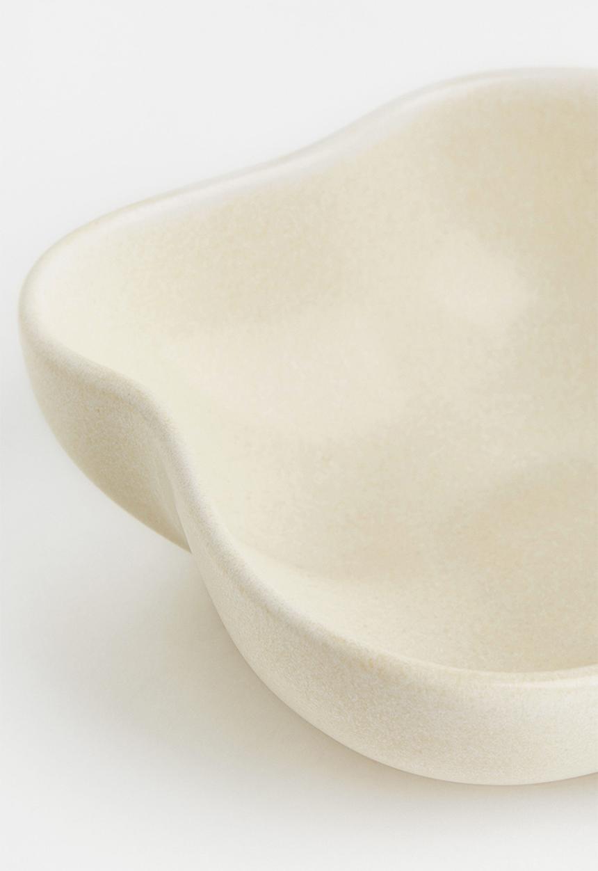 H&M - Small stoneware bowl - beige