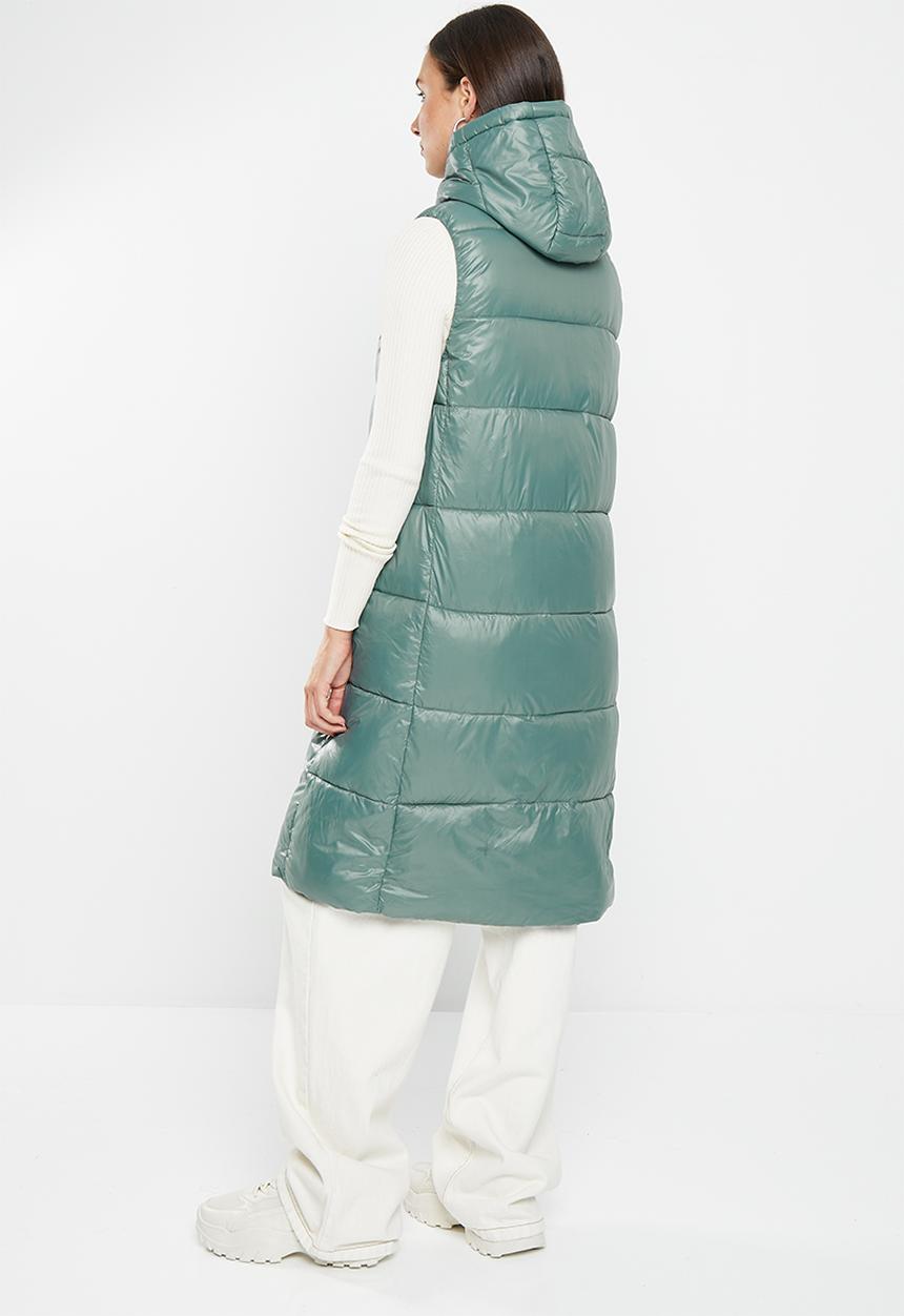 dailyfriday - Longline puffer - green 