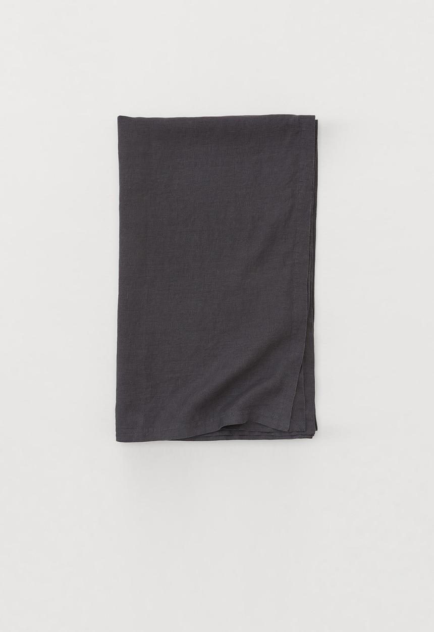 H&M - Washed linen tablecloth - grey