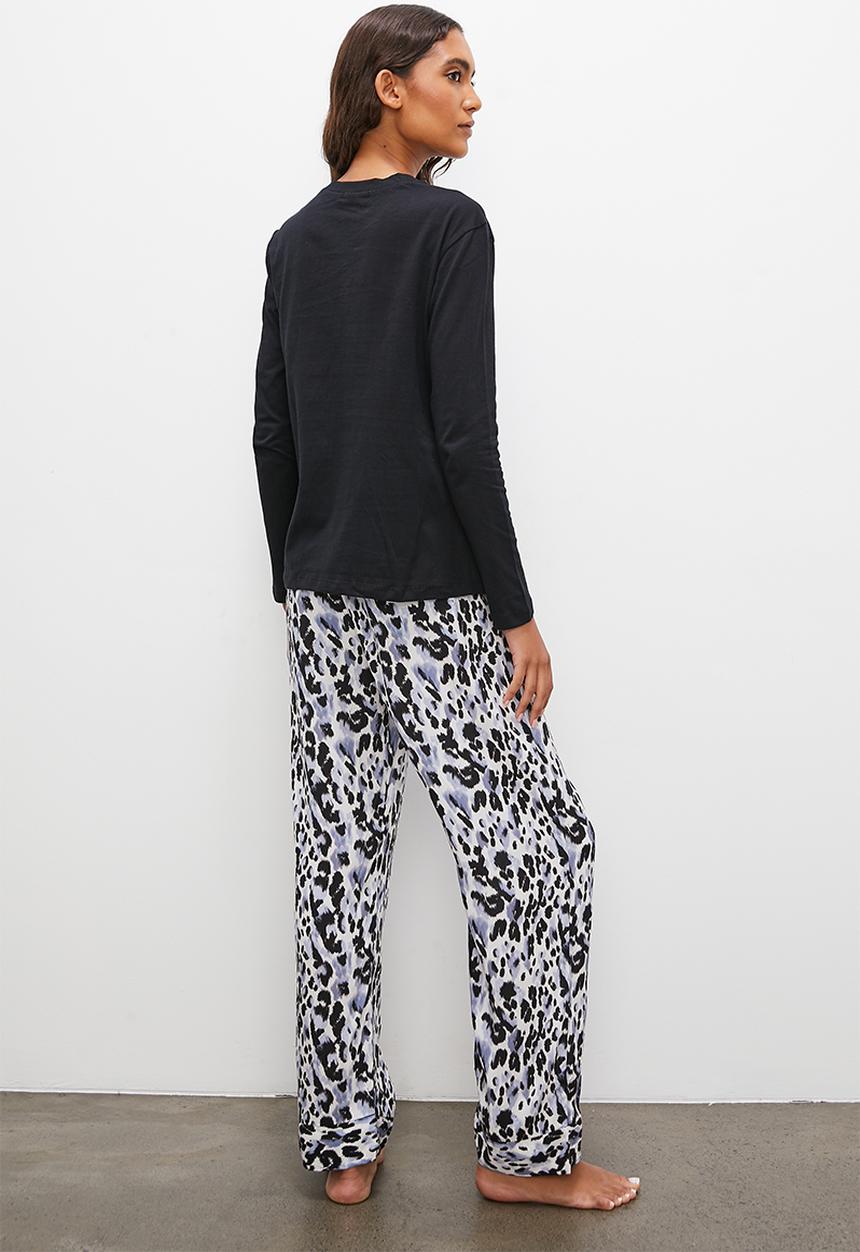 Superbalist - Long sleeve top & pant set - blues animal