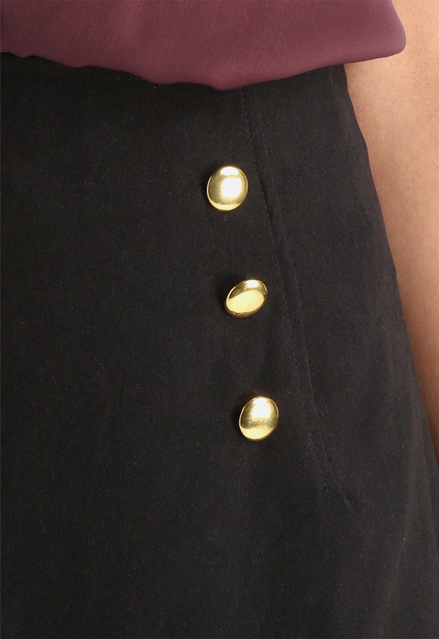 Vero Moda - Stevie Button Mini Skirt