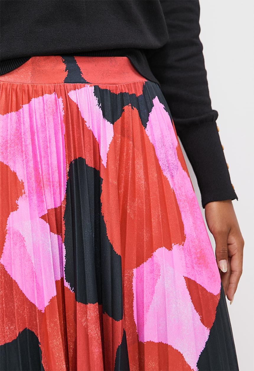 edit - Modaxi pleated skirt - multi 