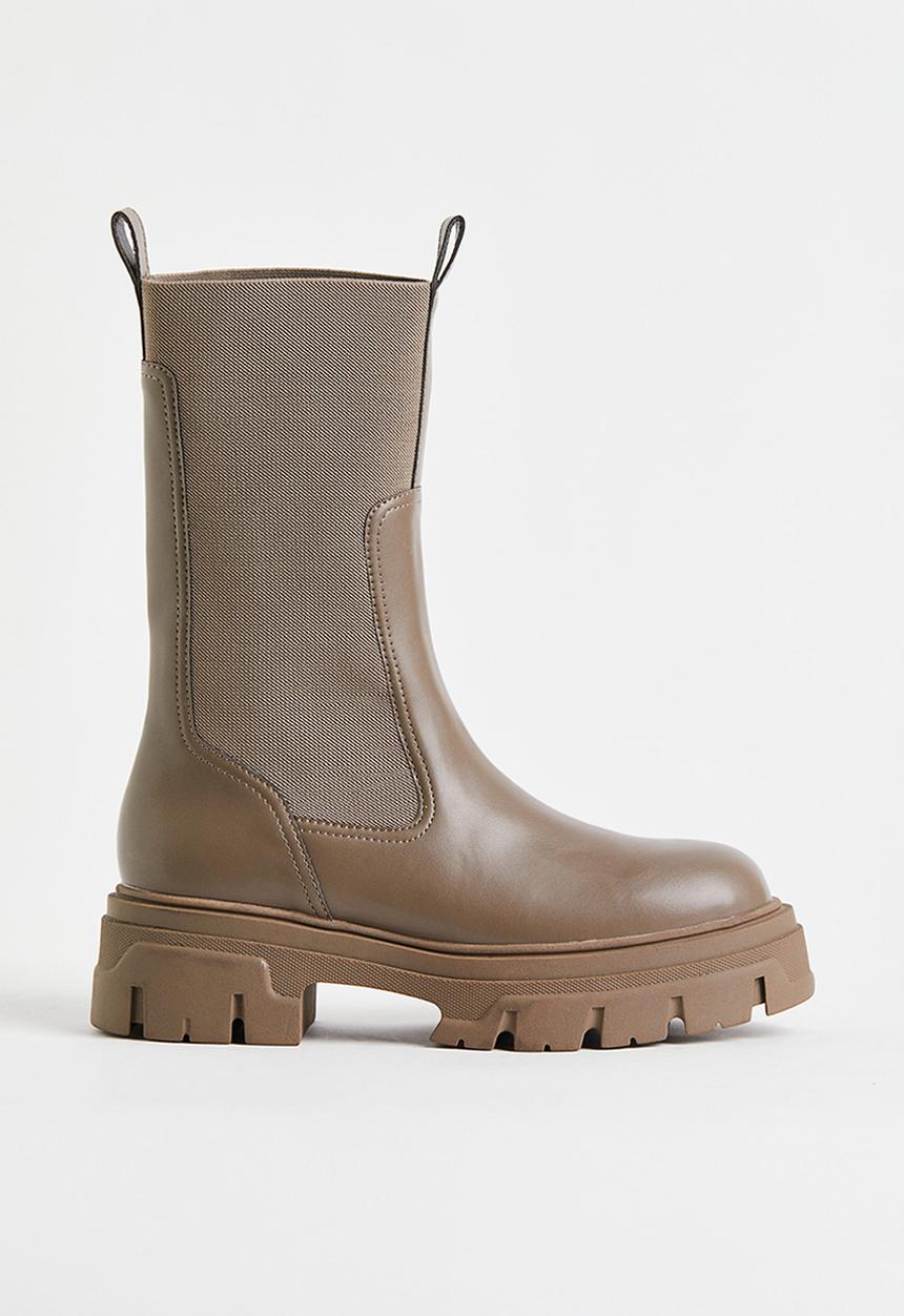 H&M - Calf-length boots - beige