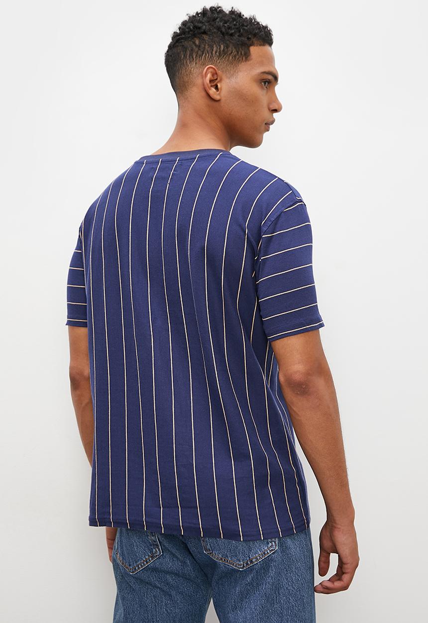 Superbalist - Dylan pocket crew neck tee - navy