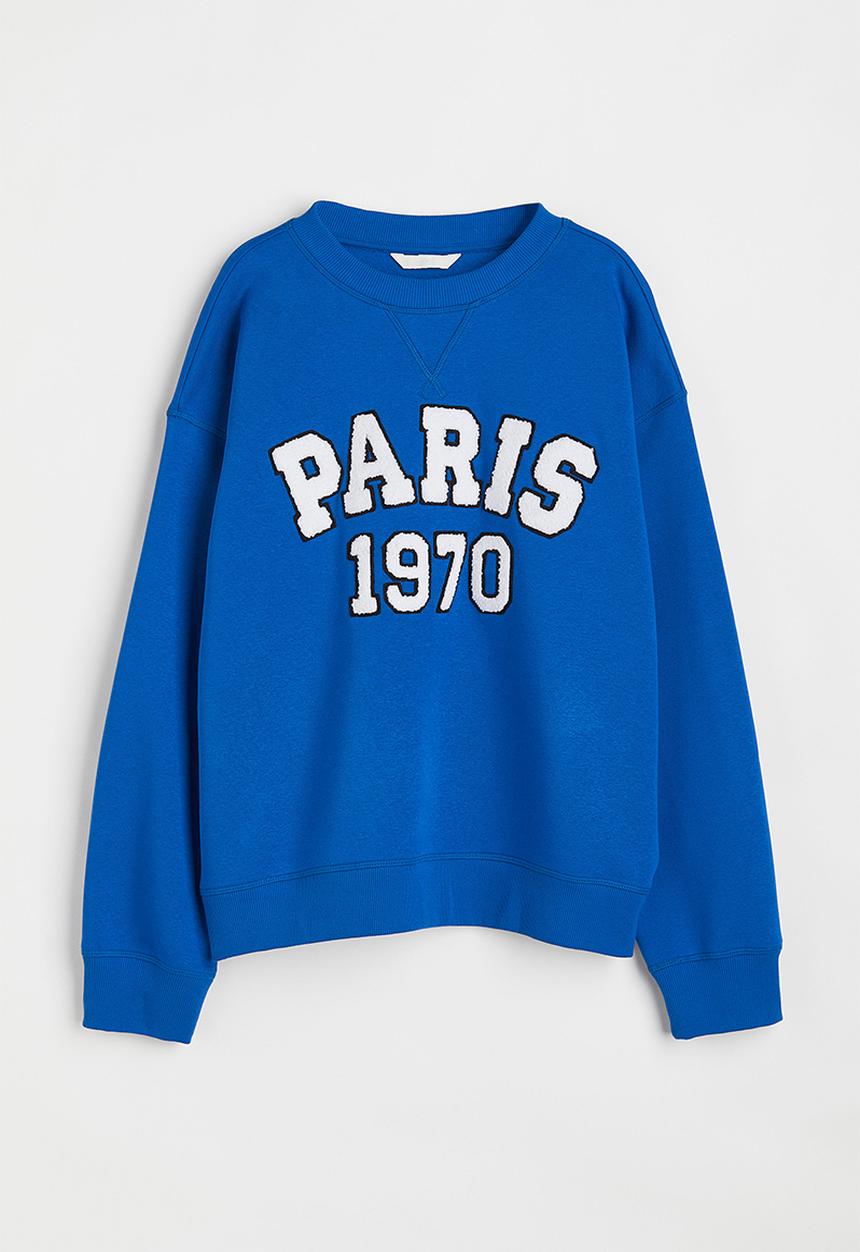 H&M - Sweatshirt - bright blue/paris