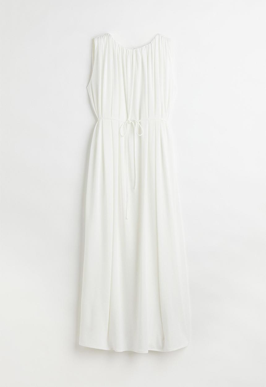 H&M - Calf-length dress - white